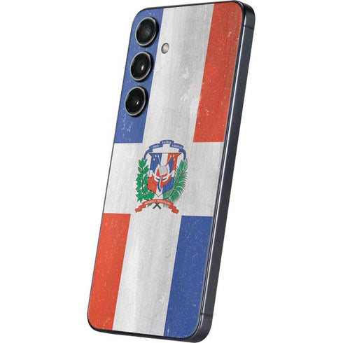 Dominican Republic Flag Faded Galaxy S24 Plus Skin
